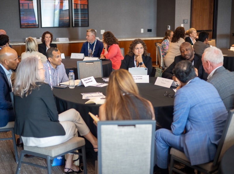 IMA members in an ethics roundtable discussion